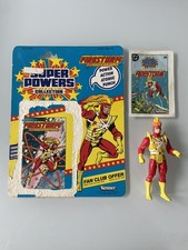 Product Image: Kenner DC 1985 - FIRESTORM Action Figure, Super Powers, with mini comic and back