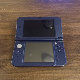 Nintendo NEW 3DS LL XL Metallic Blue Console Charging Cable & Stylus