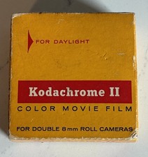 Vintage Kodak Kodachrome II 8 MM Color Movie Film New Old Stock Sealed 25FT