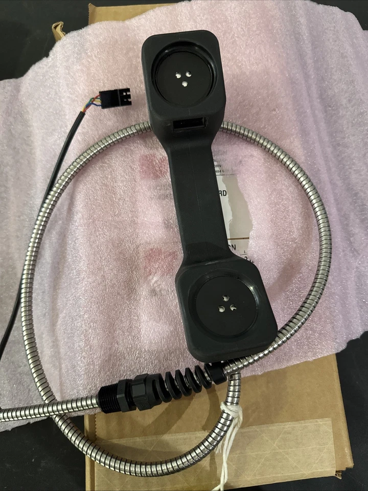 Federal Signal K8601292A Handset SS Cord E1-E2 - Image 3 of 4