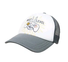 Wonder Nation Boys Next Level Gamer Trucker Style Adjustable Baseball Hat Cap