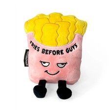 "Fries Before Guys" Plush Fries