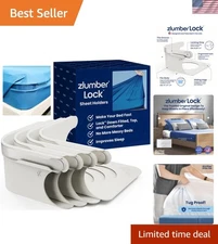 Innovative Secure Sheet Holder with Durable Straps - Sleep In Style & Comfort