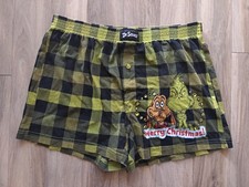 Dr. Seuss The Grinch Max Christmas Boxer Briefs Underwear Size XL