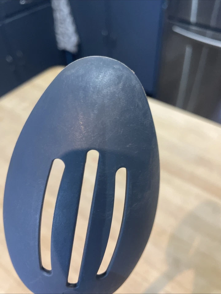 The Pampered Chef Blue Nylon Slotted Spoon - 13 Inch USA - Image 3 of 3