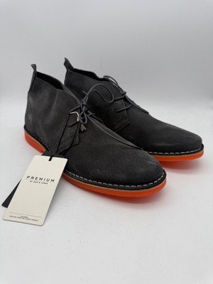 BRAND NEW Jack & Jones  Mens Desert Suede  Casual Boots Dark Gray Size 10