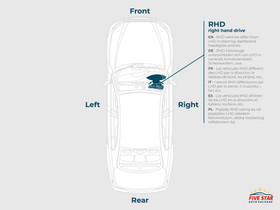 Mercedes-Benz CLS Roof SRS Bag Left 2008 Coupe 4/5dr W219 (05-10) CLS 320 CDI