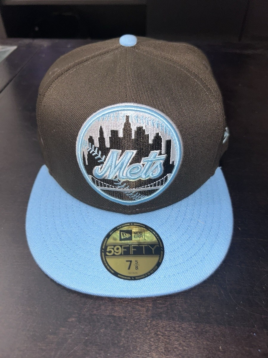 THE CAP 別注“NY Minute\" 59FIFTY 7 5/8 New Era New York Mets Hat 59FIFTY July 4th Men's Size: 7 5/8