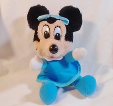 Minnie Mouse Mrs. Cratchit Plush Toy 1984 Walt Disney Mickey's Christmas Carol