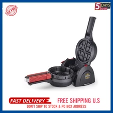 Presto Stuffler Stuffed Belgian Waffle Maker, Nonstick Kitchen Appliance