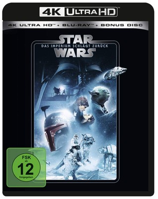 STAR WARS Ep. V: Das Imperium schlägt zurück [Blu-ray / 4K] Sc-Fi, Fantasy
