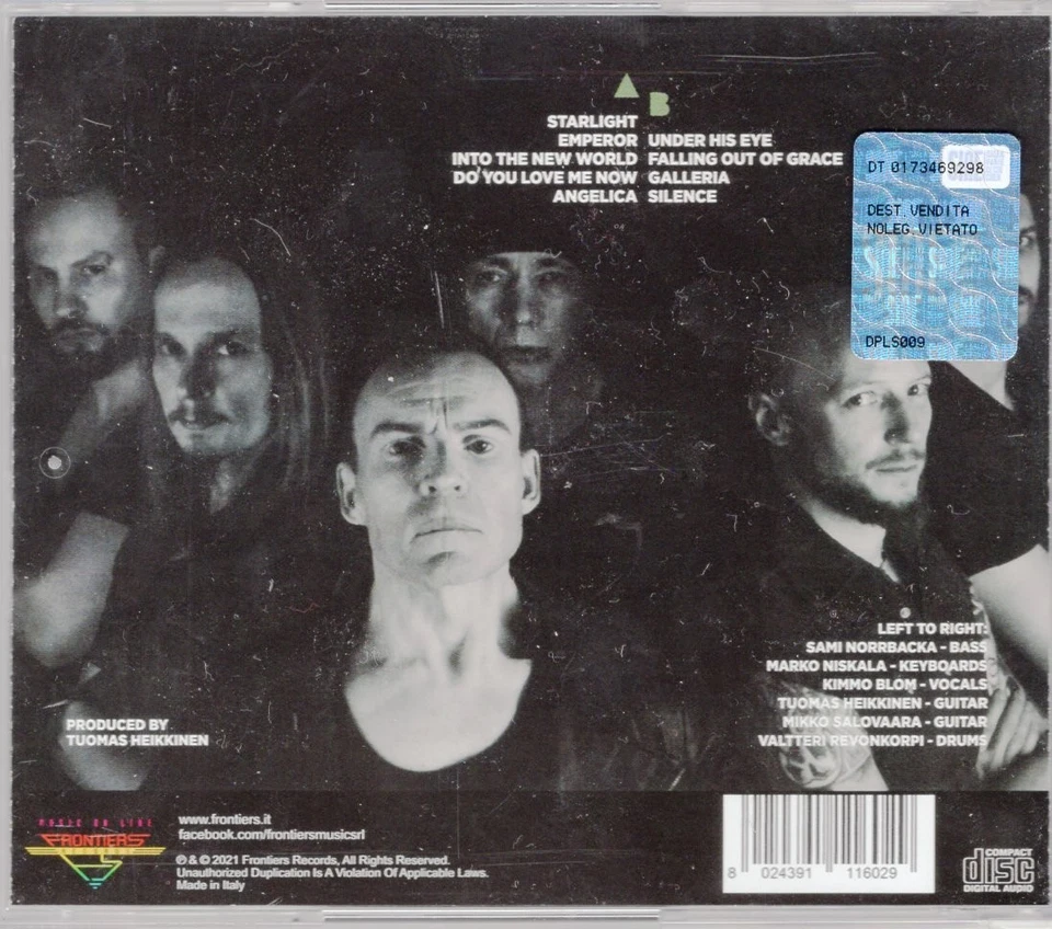LEVERAGE  Above the beyond * Scandi Melodic CD  2021  * Brother Firetribe *** - Bild 2 von 2