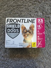 FRONTLINE Shield for Dogs Flea  Tick Treatment 5-10 lbs, Pack of 6