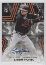 2023 Topps Series 1 Baseball Stars Black 149/199 Terrin Vavra #BSA-TVA Auto 05ol