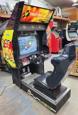 CRAZY TAXI Sit Down Arcade Driving Racing Video Game Machine (Cruisn) SEGA