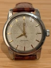 vintage omega Seamaster bumper honeycomb dial cal.351 ref.c2577-8sc Patina dial
