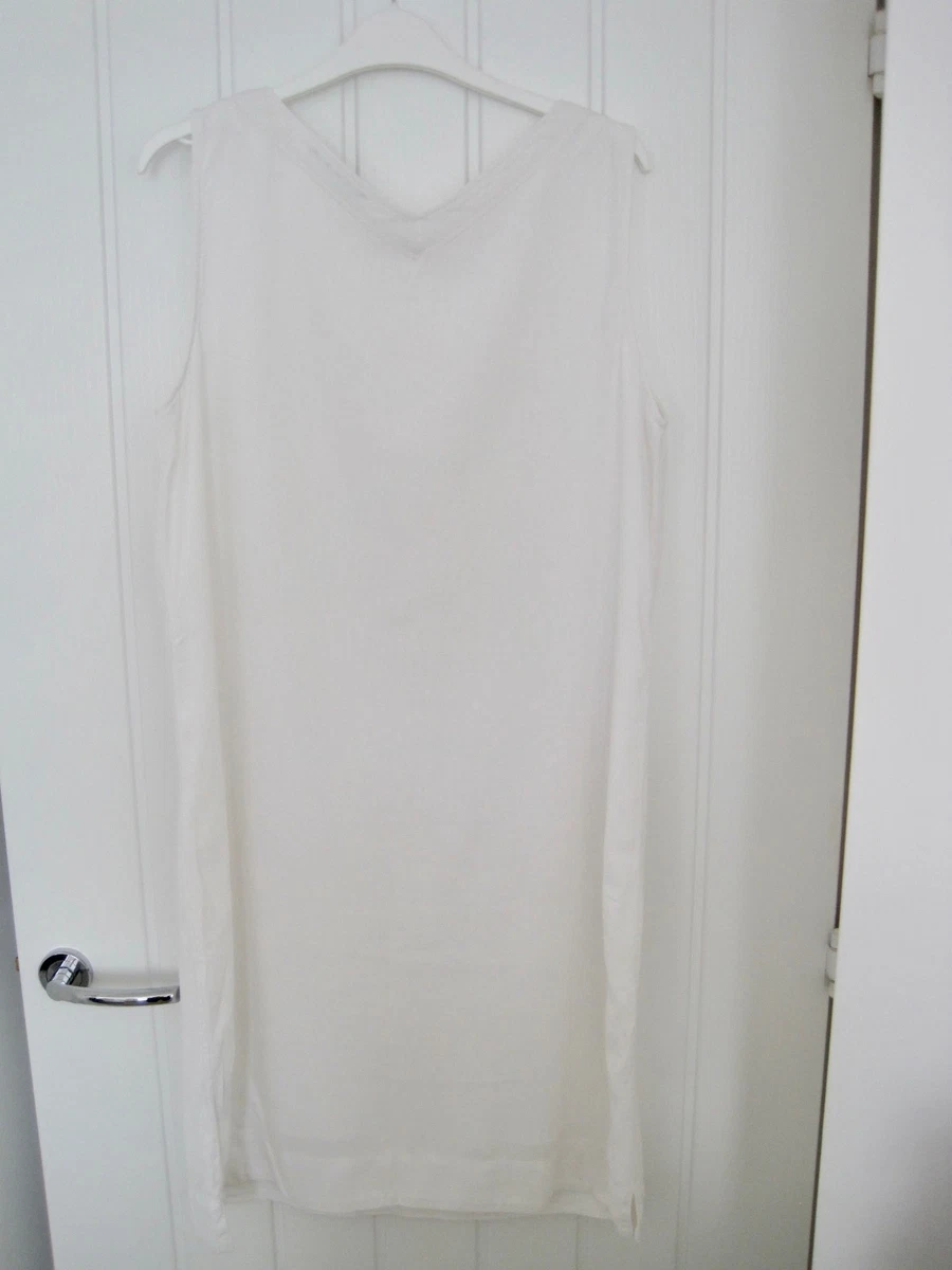 Marks and Spencer Linen White Dresses for Women for sale | eBay UK