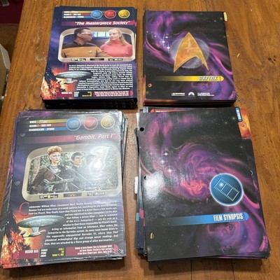 Vintage 1998 Star Trek Universe Voyager Enterprise Users Manual Inserts Newfield