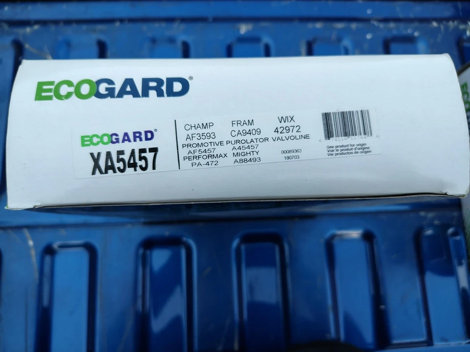 Nuevo filtro de aire premium ECOGARD XA5457 ver descripción para ajustes Foto 3 de 4