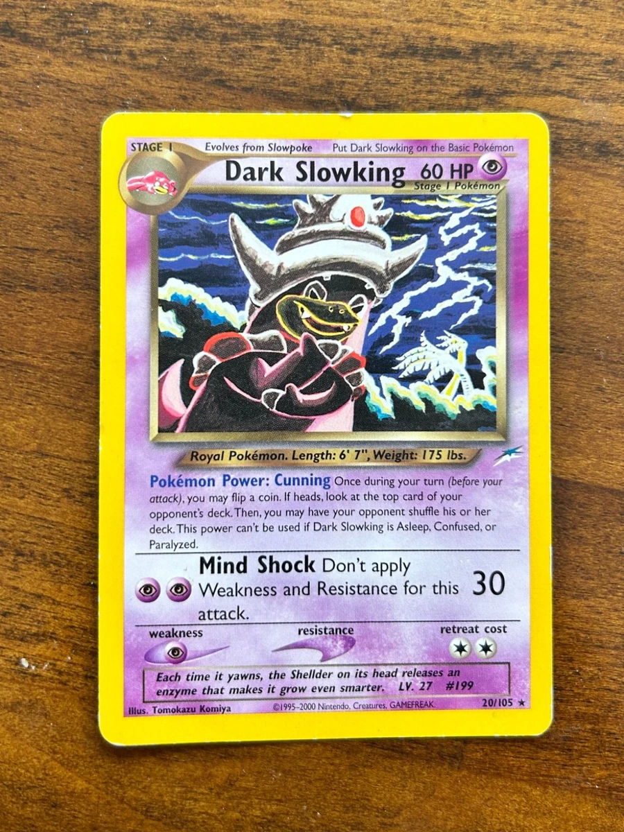 Dark Slowking 20/105 Neo Destiny for sale | eBay
