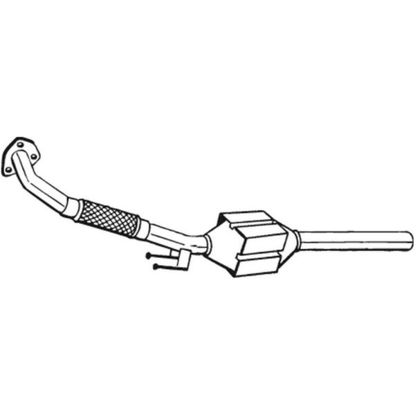 Bosal Katalysator FüR Skoda Octavia I Combi 1U5 1.9 Tdi 1U2 Audi A3 8L1 Golf IV-image