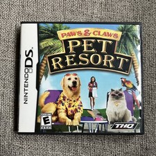 Paws & Claws: Pet Resort (Nintendo DS, 2008) Complete w/ Manual CIB