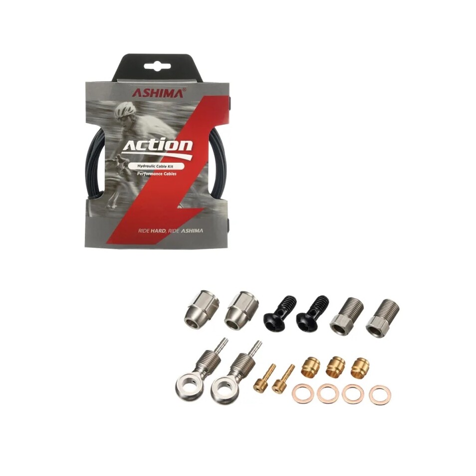 kit cavo idraulico per freni a disco magura misura 5.0 / 2.1mm con connettori 30