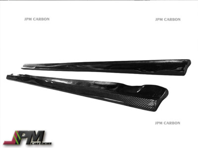 For 17-18 M-BENZ W213 E-Class w/ AMG sport Carbon Fiber DP Style Side Skirt Lip