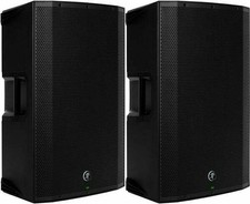 2 Mackie Thump15a 15-inch 1300 Watt Powered Pa Speaker