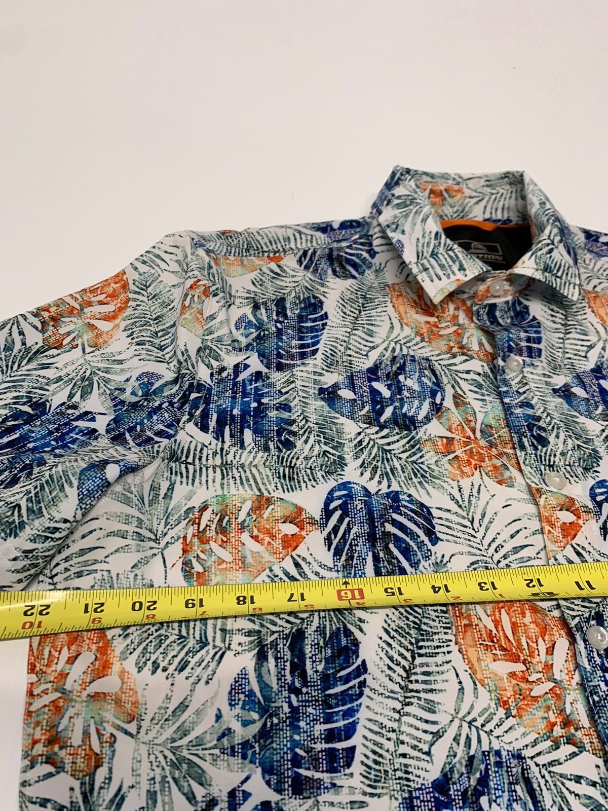 PZ Motion Point Zero Button Down Shirt Short Slee… - image 7