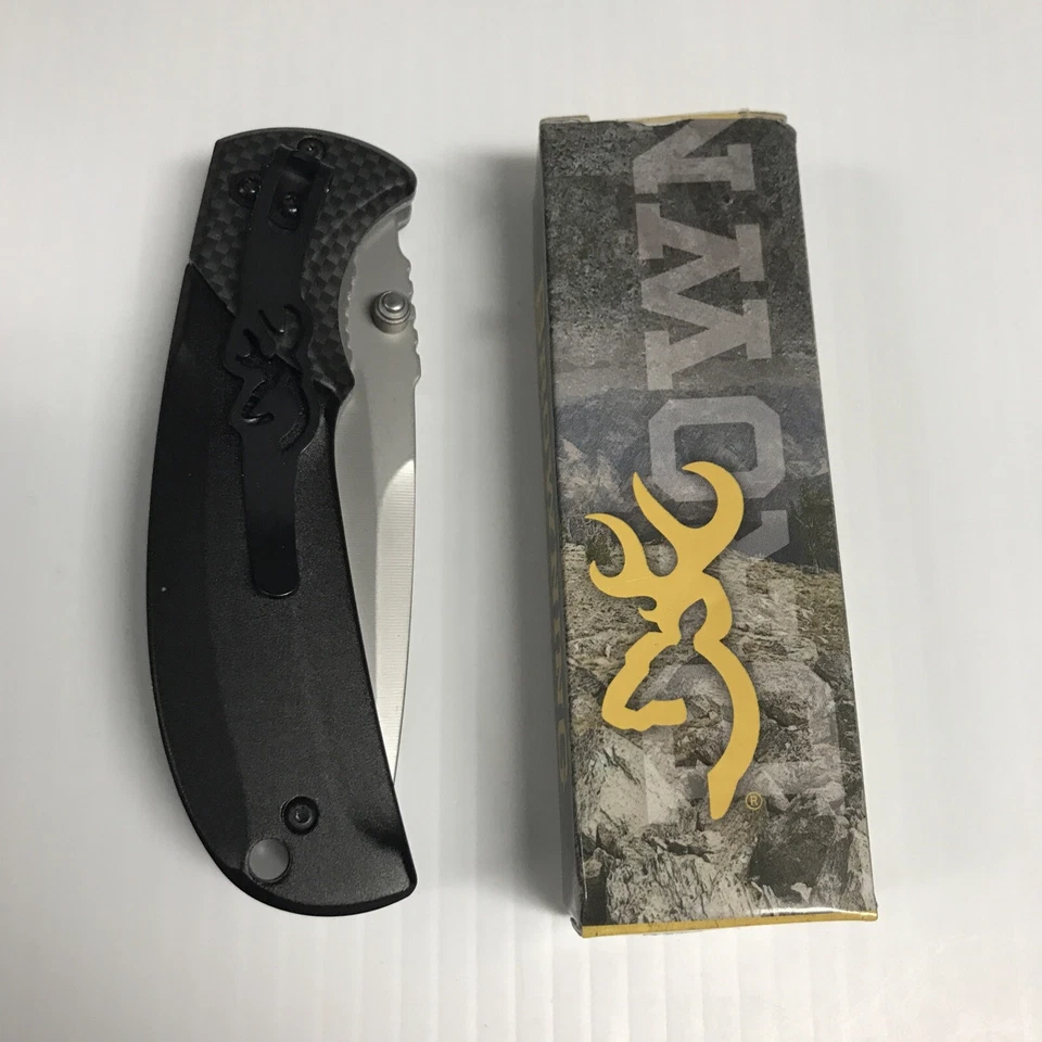 Navaja de Bolsillo Browning Paracord Mango Linerlock Nueva Foto 2 de 3