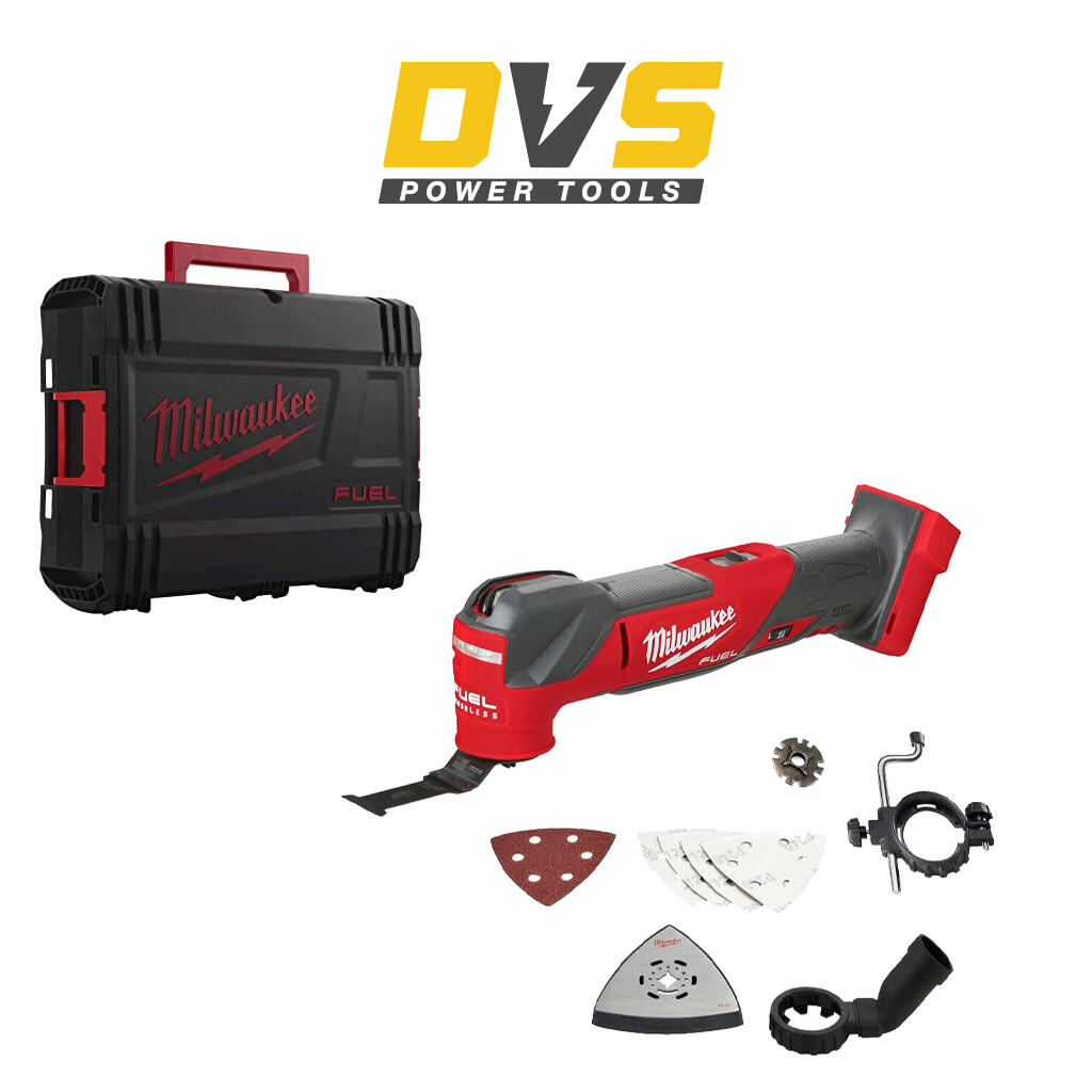 Milwaukee M18FMT-0X Cordless 18V Fuel Multi Tool 10x Accessories