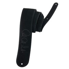 PRS Guitars Suede Guitar Strap, Black 100158::001: 