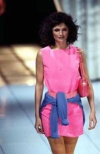 VERSACE SEXY SQUARE NECKLINE OPEN BACK DRESS SZ IT 42