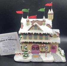 Hawthorne Village Rudolph's Christmas Town "Santa and Mrs. Claus's Castle" 2003