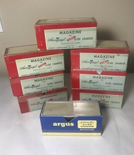  6 Airequipt  1 Argus 36 2x2 Automatic Slide Changer Magazines 8 TOTAL