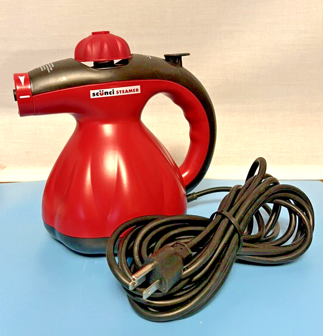 Scunci Steamer SS1000 Handheld Portable Steam, Detailer, Grout