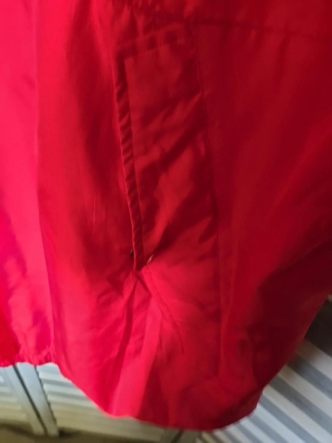 Kings Only Brand Red Windbreaker Pullover Zip Hoodie Size XL - product detail image 6