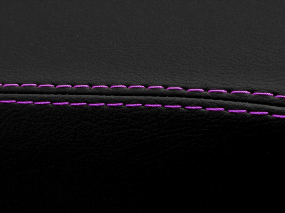 Cubierta de bota de cambio manual de cuero para Acura Integra 1994-2001 puntada púrpura Foto 3 de 4