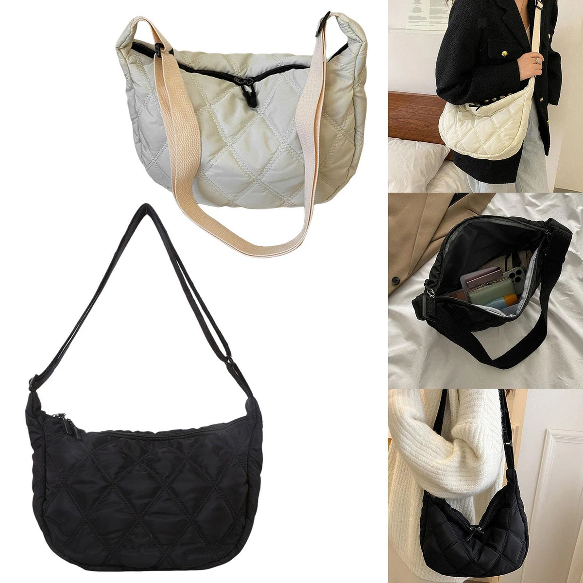 Women s Shoulder Bags Large Capacity Oxford Shoulder Bag