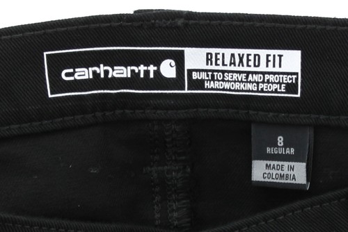 Carhartt Women's Carpenter Work Pants Rugged Flex, Relaxed Fit 8-Pocket BN4296W - Picture 5 of 8