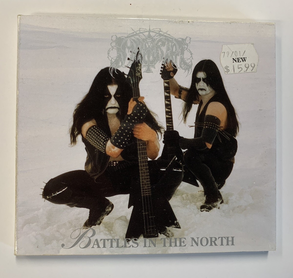 洋楽 Immortal Records Presents Immortal - Battles In The North CD 1995 Osmose Productions +