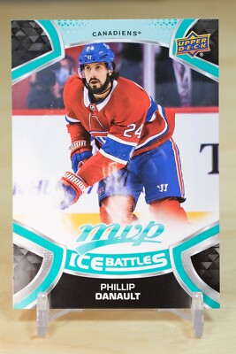 2021-22 Upper Deck MVP Ice Battles #142 Phillip Danault - Montreal Canadiens