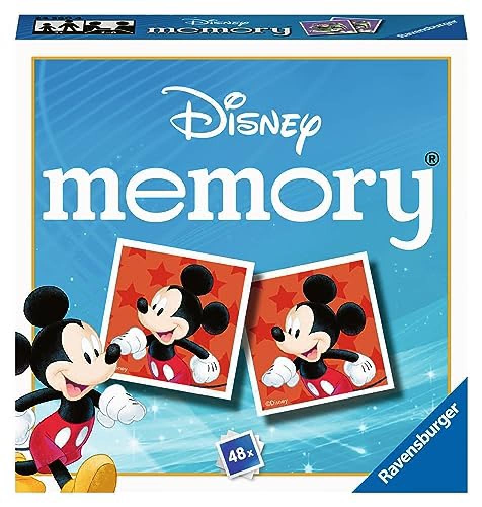(TG. 0) Ravensburger Disney Mini Memory Matching Picture Snap Pairs Game for Kid