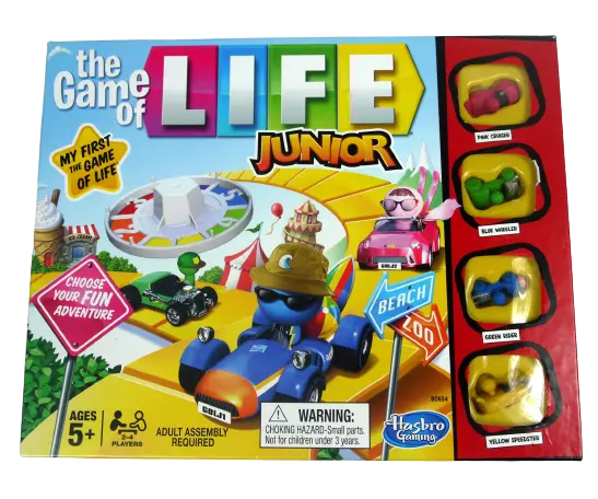 In The Game of Life game players can make their own exciting