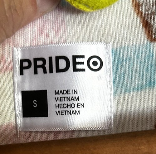 Target Pride Month Designer Alice Butts Unisex Checker Rainbow Bathrobe Sz Small - Picture 2 of 7