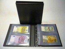 SAFE ALBUM RACCOGLITORE PER BANCONOTE CON 25 FOGLI A 2 SCOMPARTI
