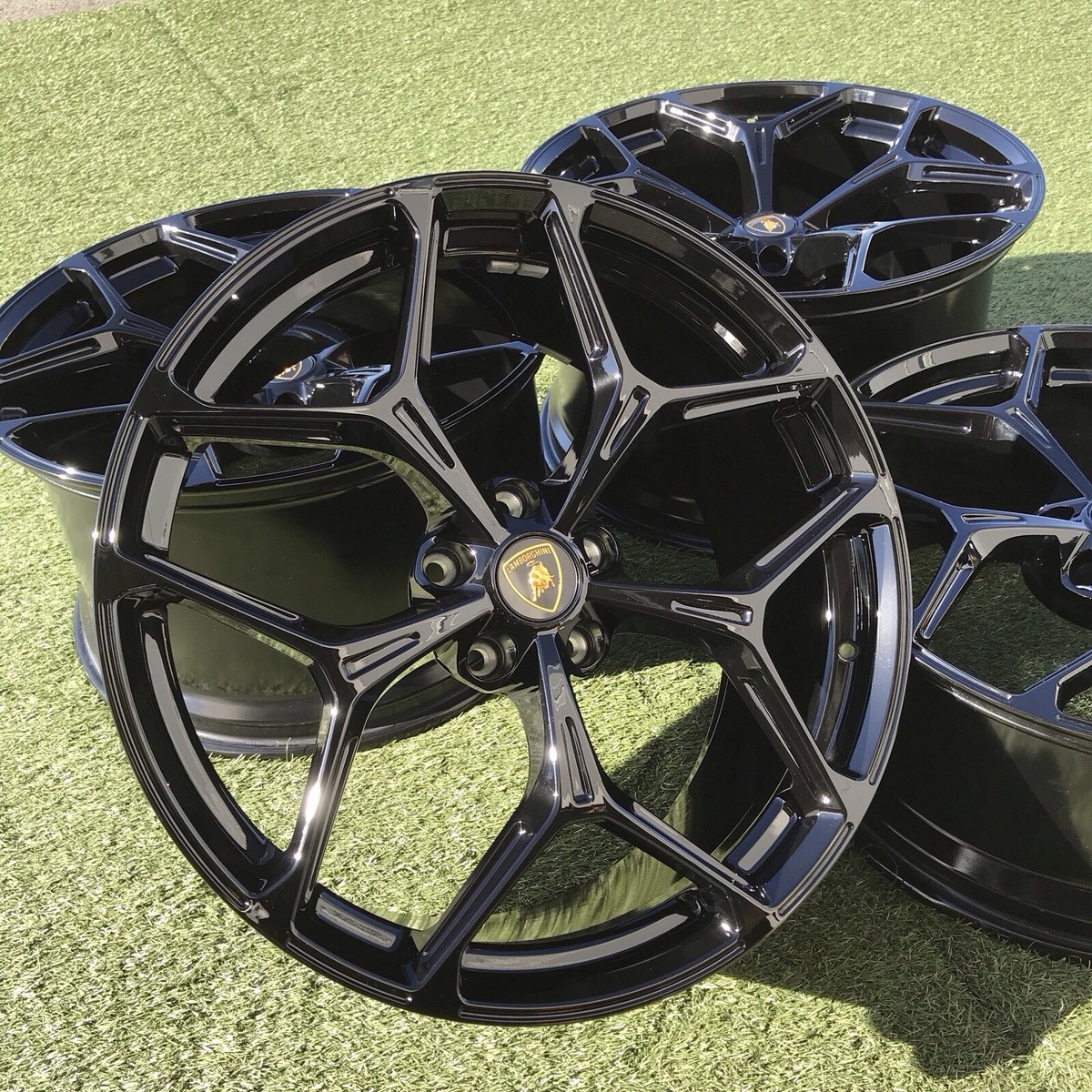 21 22 LAMBORGHINI REVUELTO RIMS OEM STOCK GENUINE RIMS WHEELS 2025 AVENTADOR