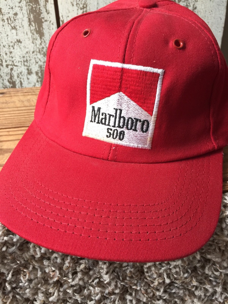 Vintage 1980s Marlboro snap back trucker hat cap advertising Vintage 1980s Marlboro snap back trucker hat cap advertising
