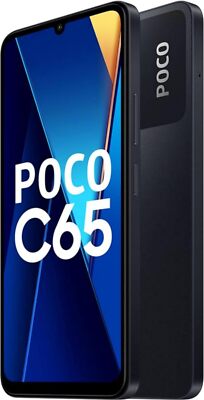 POCO C65 ブラック 6GB RAM 128GB ROM POCO C65 (Matte Black, 6GB RAM, 128GB Storage) | eBay